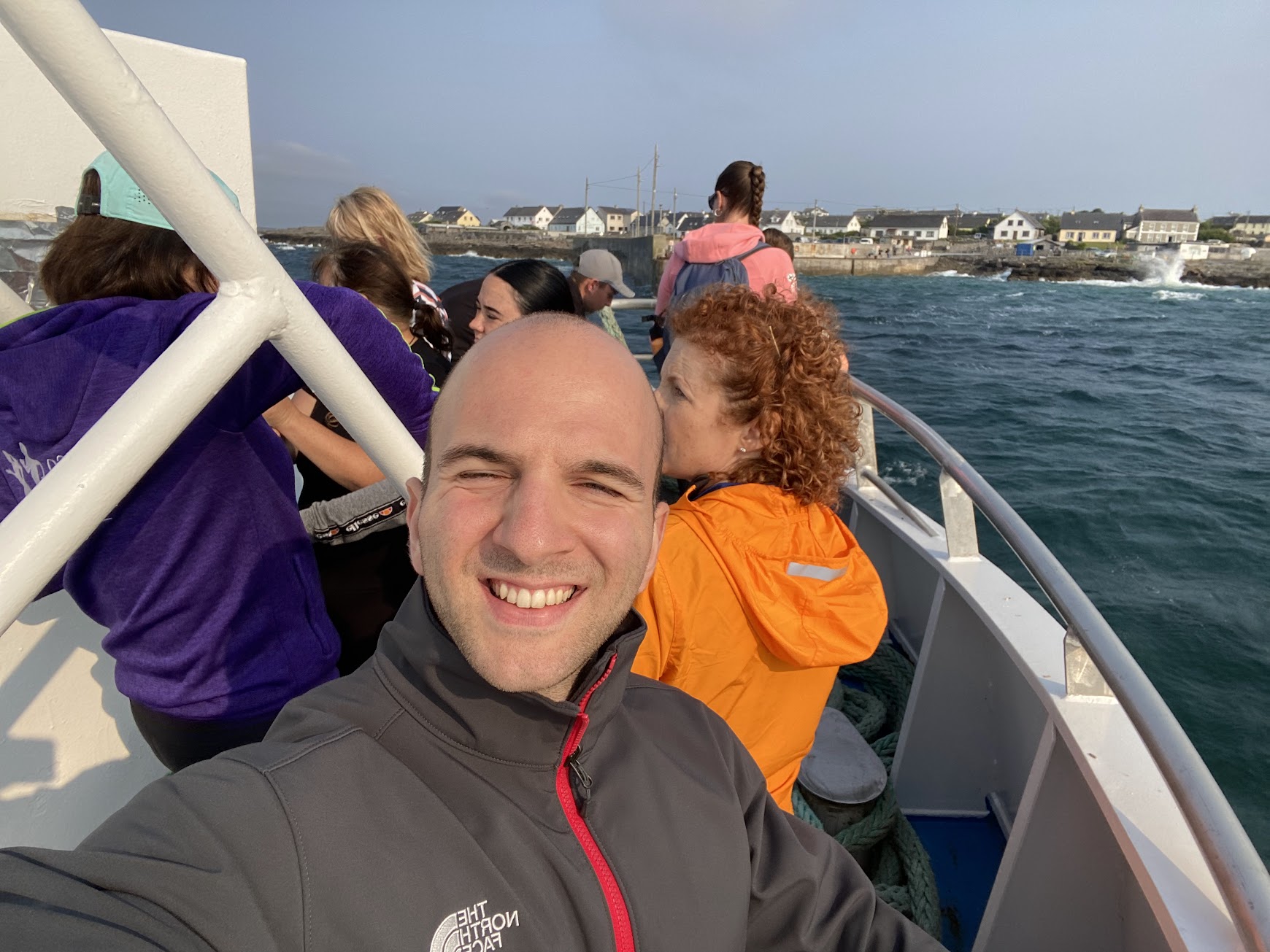 On the boat to Inis Oirr