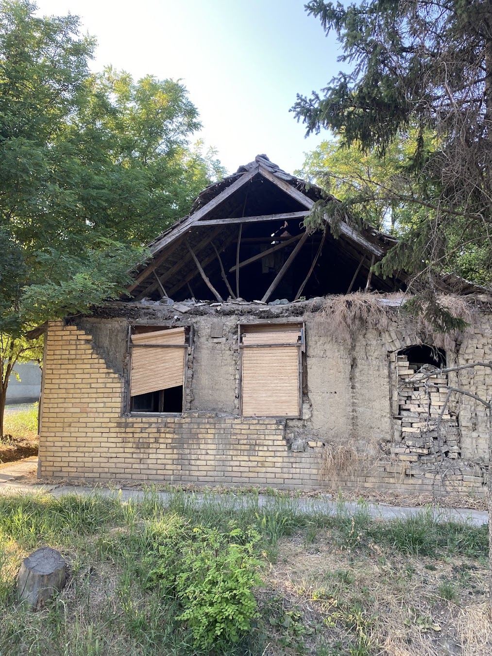 Abandoned house