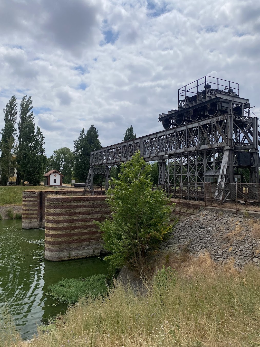 Old train bridge