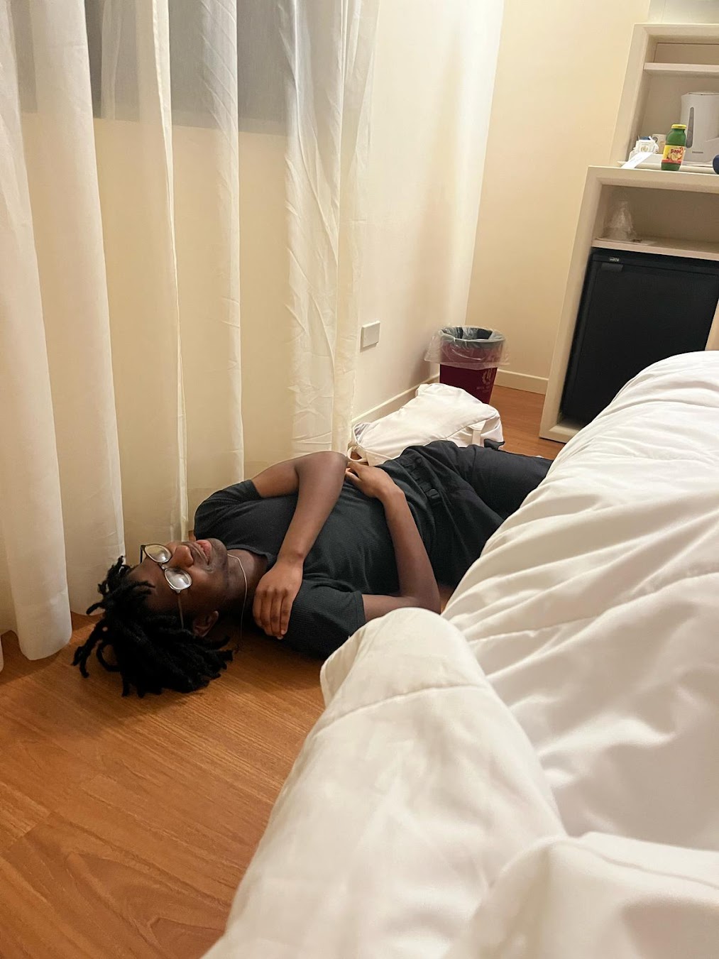Demi sleeping