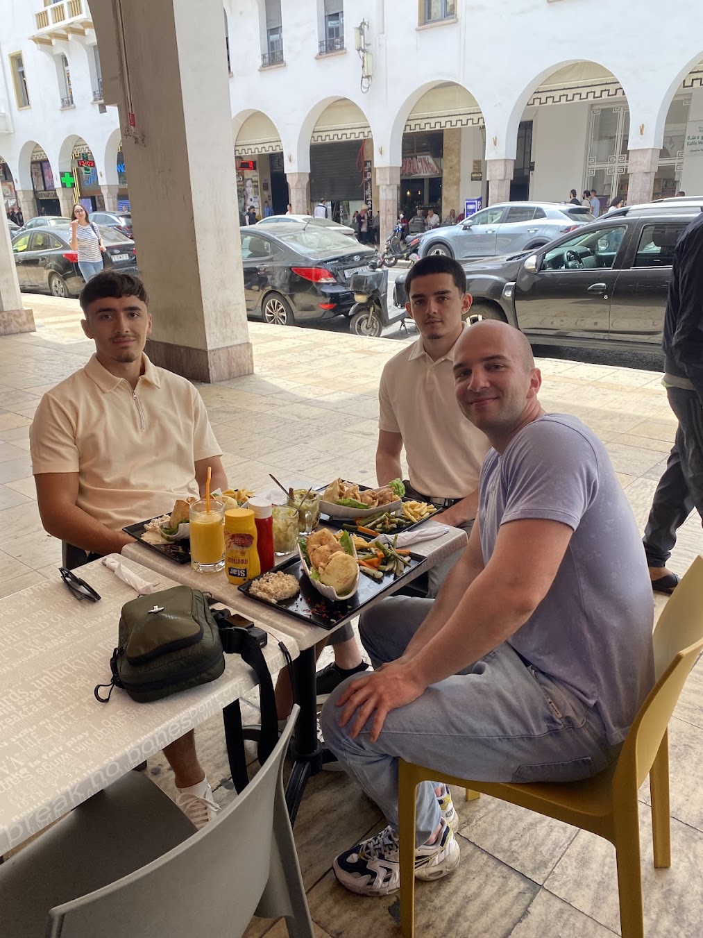 Quick meal in Rabat
