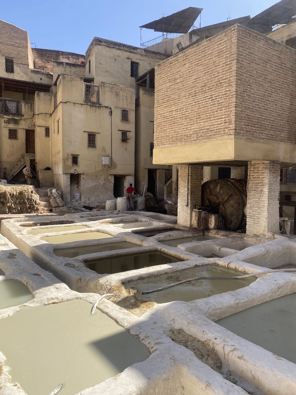 Fes Tanneries Up Close