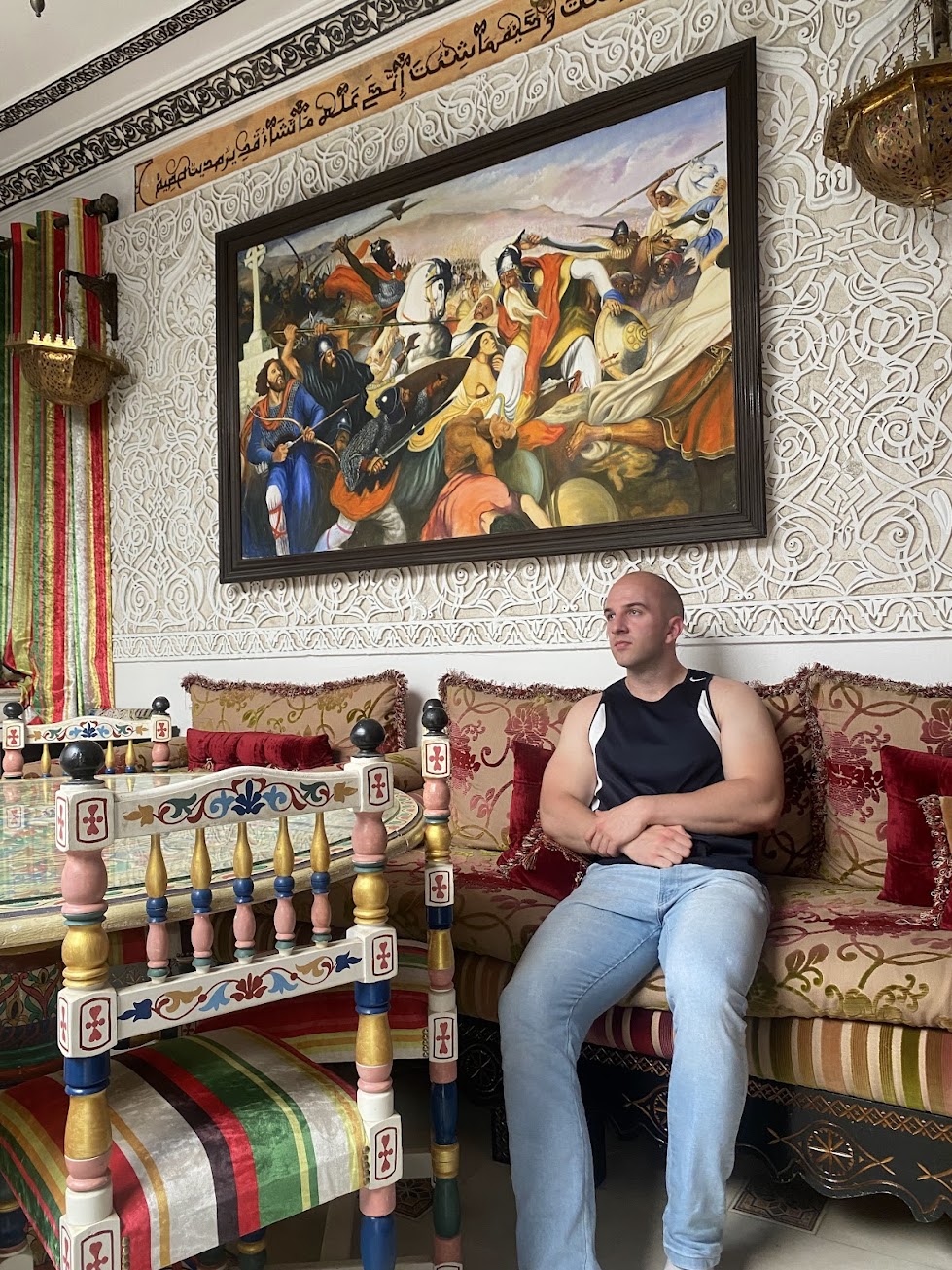 Inside Meknes AirBnB